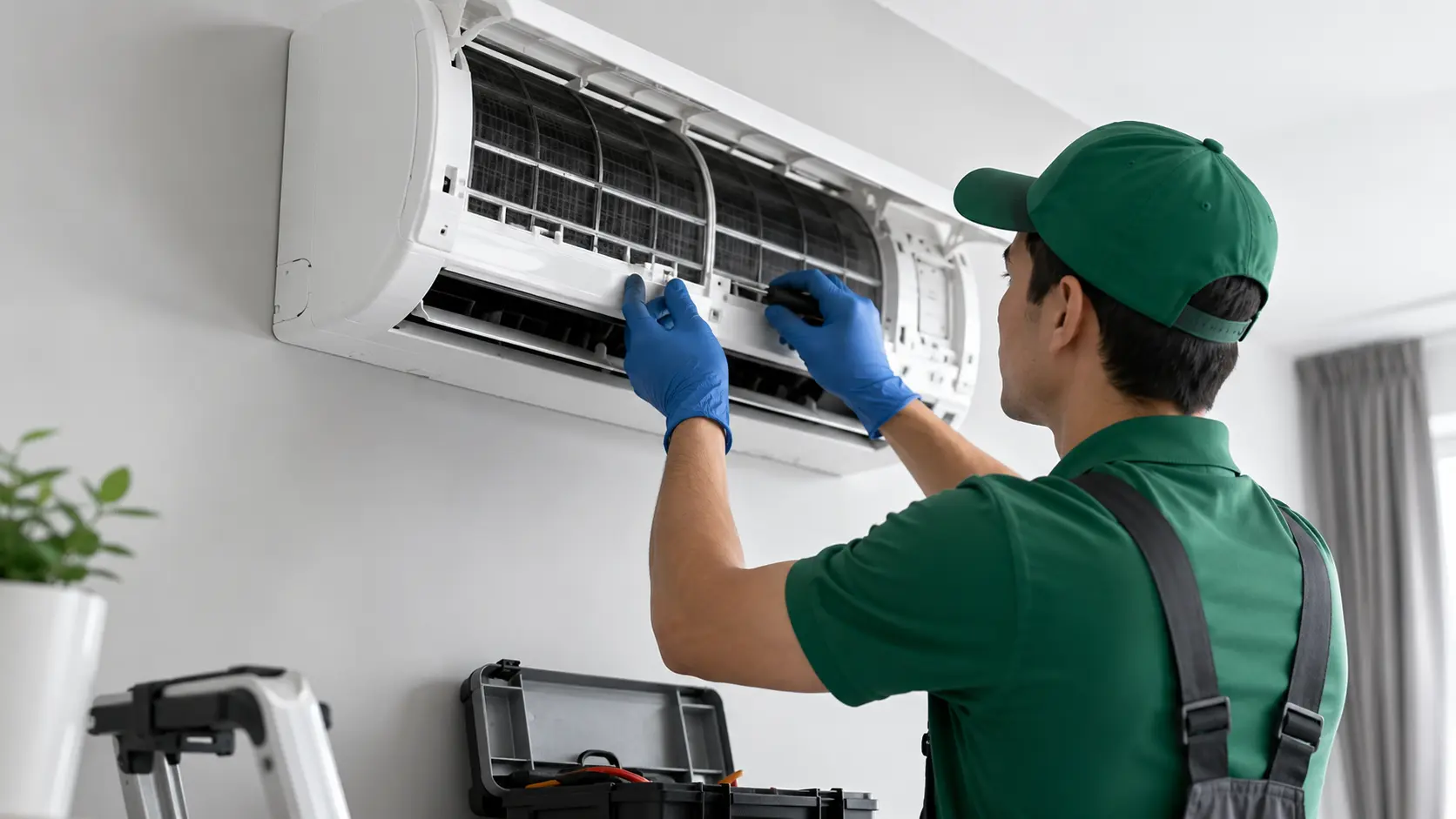 Turbo AC service technician