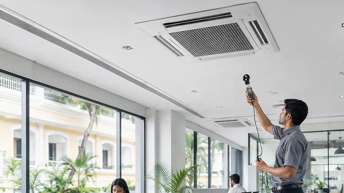 Cassette AC Service in Pondicherry by Turbo Cooling Solutions