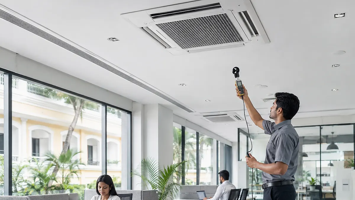 Ductable AC Service in Pondicherry by Turbo Cooling Solutions