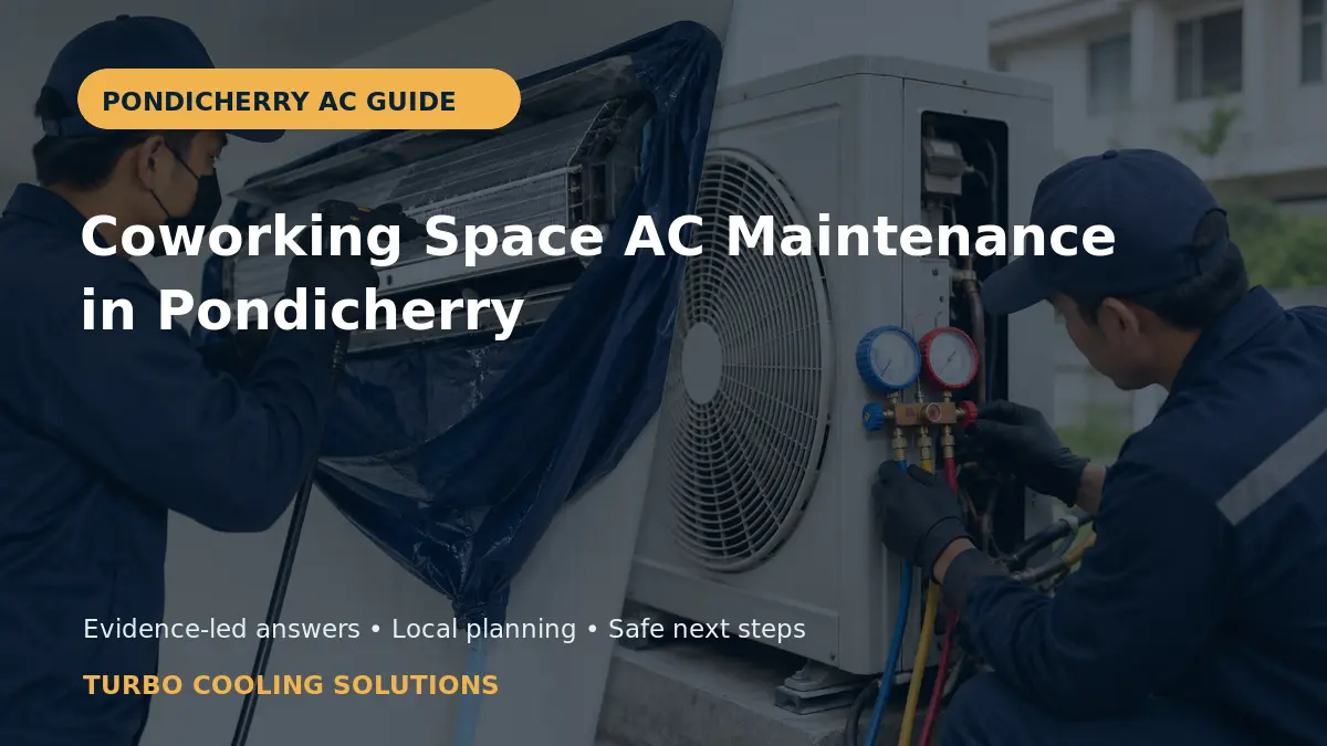 Coworking Space AC Maintenance in Pondicherry - Turbo Cooling Solutions local guide