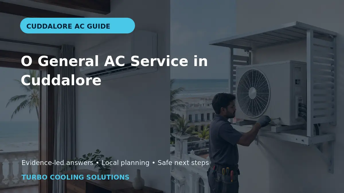 O General AC Service in Cuddalore: Independent Guide - Turbo Cooling Solutions local guide