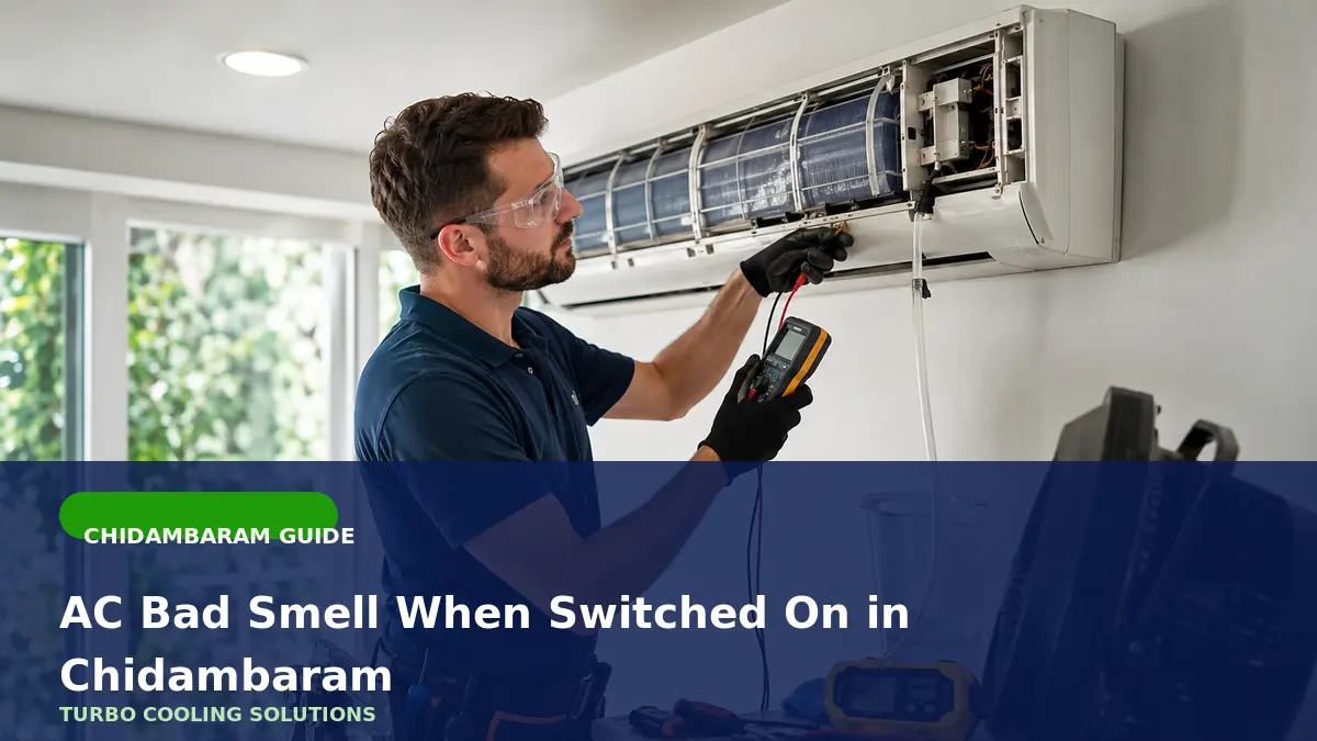 AC Bad Smell When Switched On in Chidambaram - Turbo Cooling Solutions local guide