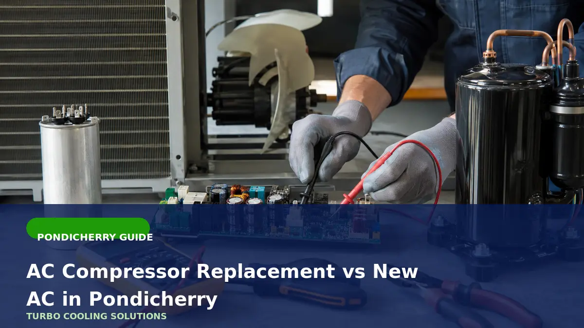 AC Compressor Replacement vs New AC in Pondicherry - Turbo Cooling Solutions local guide