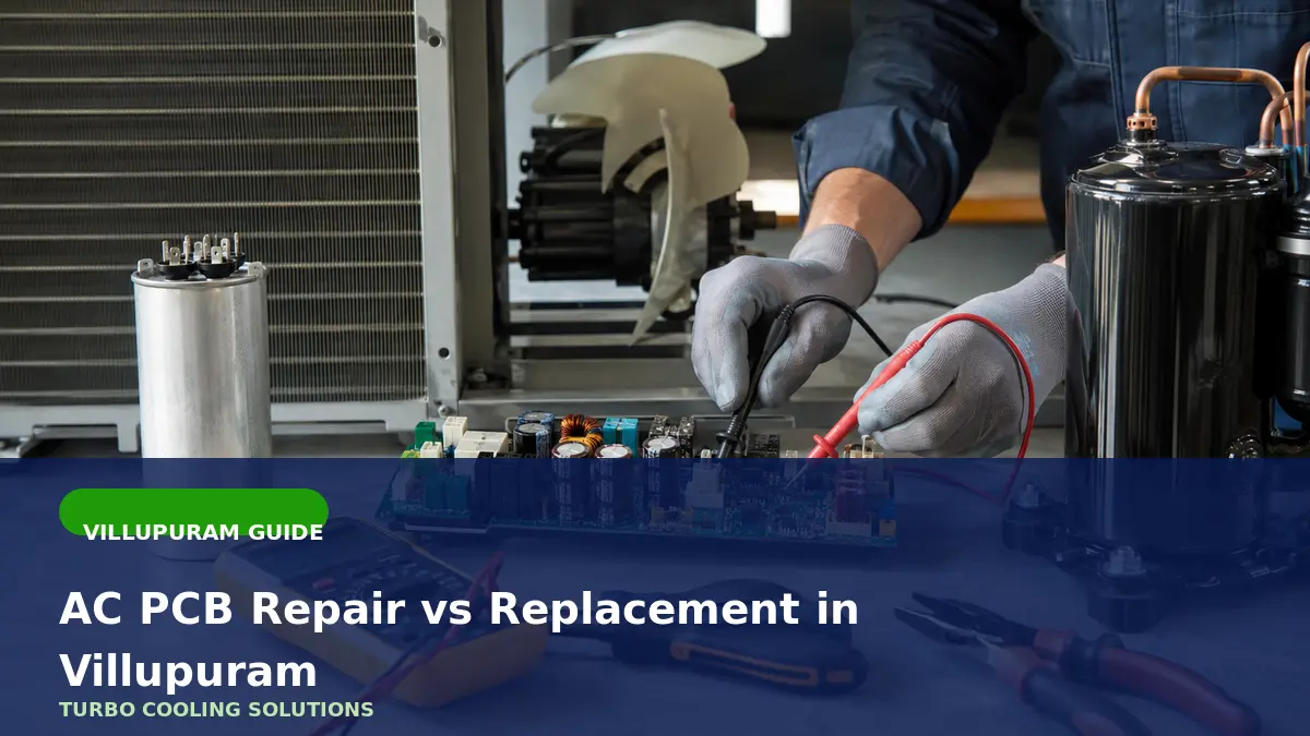 AC PCB Repair vs Replacement in Villupuram - Turbo Cooling Solutions local guide