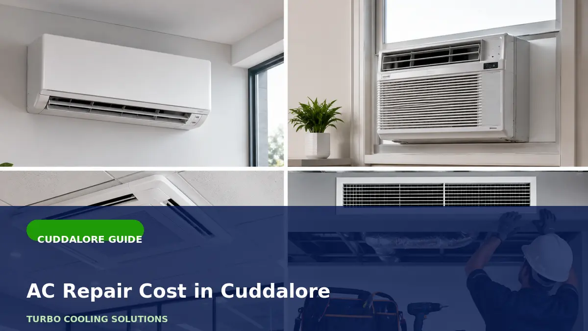AC Repair Cost in Cuddalore: Diagnosis and Quote Guide - Turbo Cooling Solutions local guide
