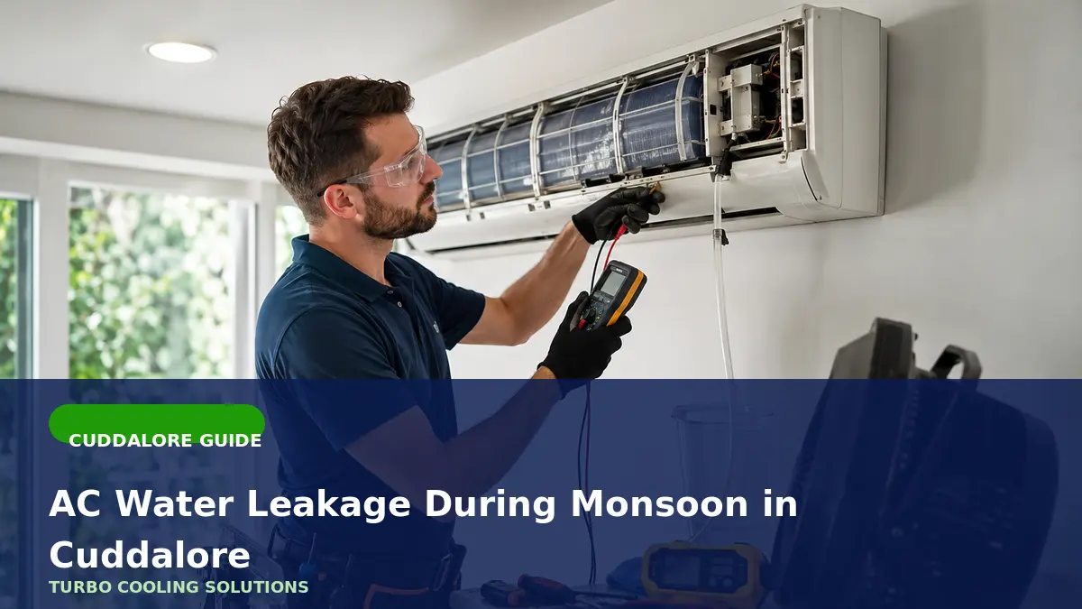 AC Water Leakage During Monsoon in Cuddalore - Turbo Cooling Solutions local guide