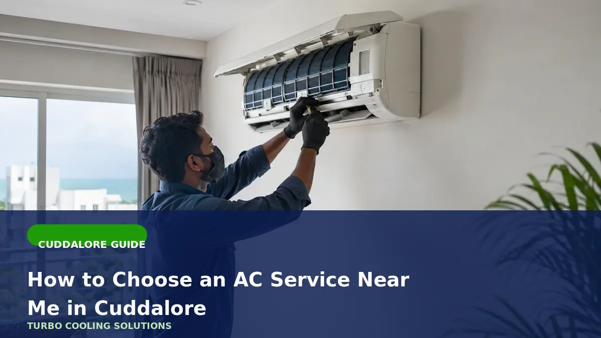 How to Choose an AC Service Near Me in Cuddalore - Turbo Cooling Solutions local guide