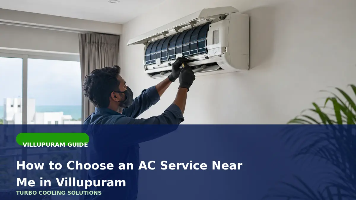 How to Choose an AC Service Near Me in Villupuram - Turbo Cooling Solutions local guide
