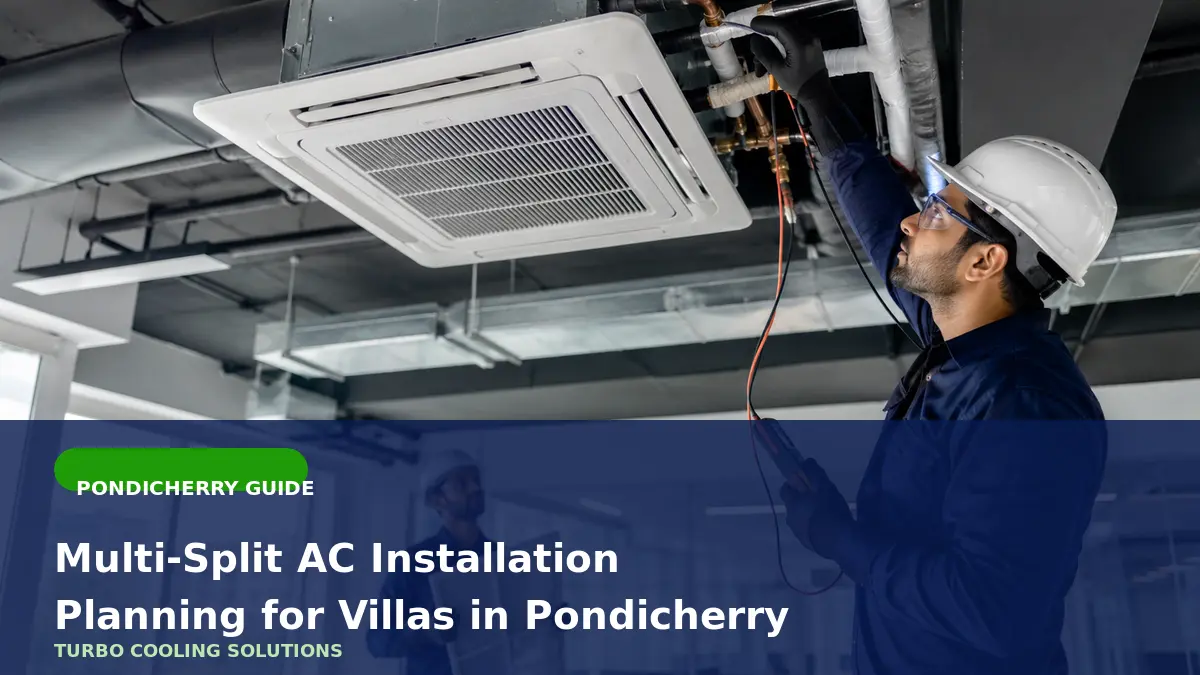 Multi-Split AC Installation Planning for Villas in Pondicherry - Turbo Cooling Solutions local guide