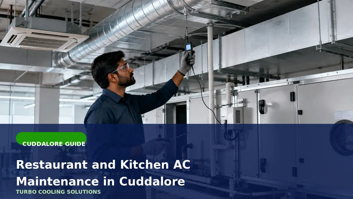 Restaurant and Kitchen AC Maintenance in Cuddalore - Turbo Cooling Solutions local guide