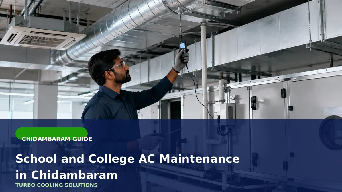 School and College AC Maintenance in Chidambaram - Turbo Cooling Solutions local guide