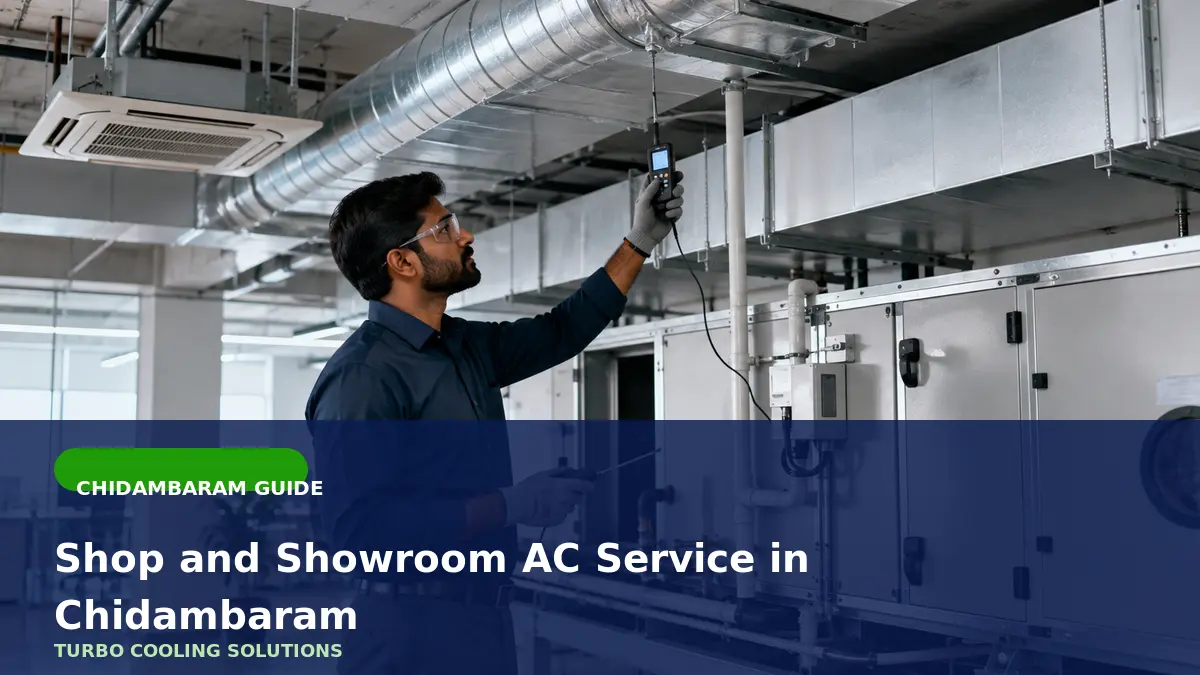 Shop and Showroom AC Service in Chidambaram - Turbo Cooling Solutions local guide