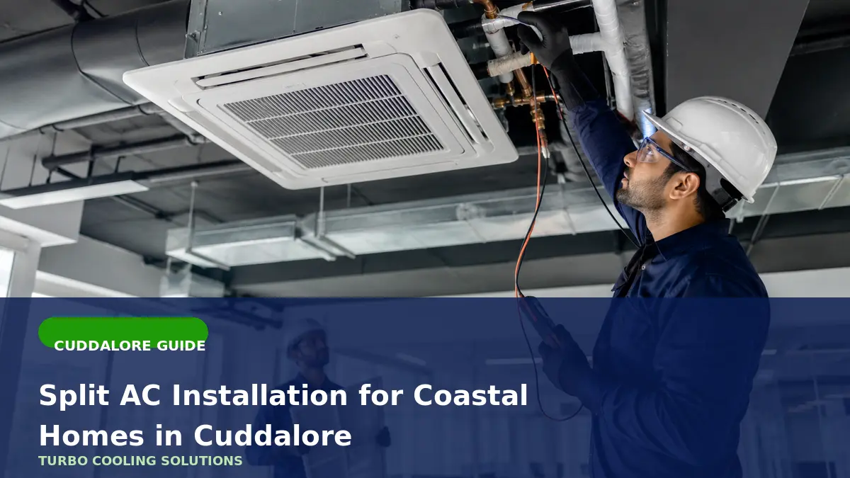 Split AC Installation for Coastal Homes in Cuddalore - Turbo Cooling Solutions local guide