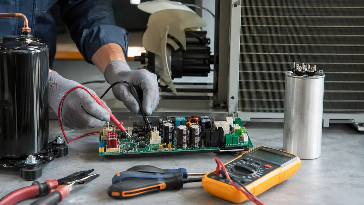 AC Capacitor Replacement in Pondicherry - professional Turbo Cooling Solutions guide