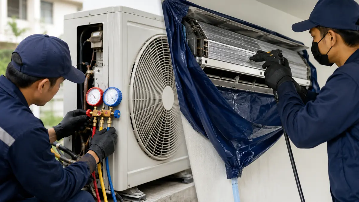 AC Shifting Service in Pondicherry - professional Turbo Cooling Solutions guide