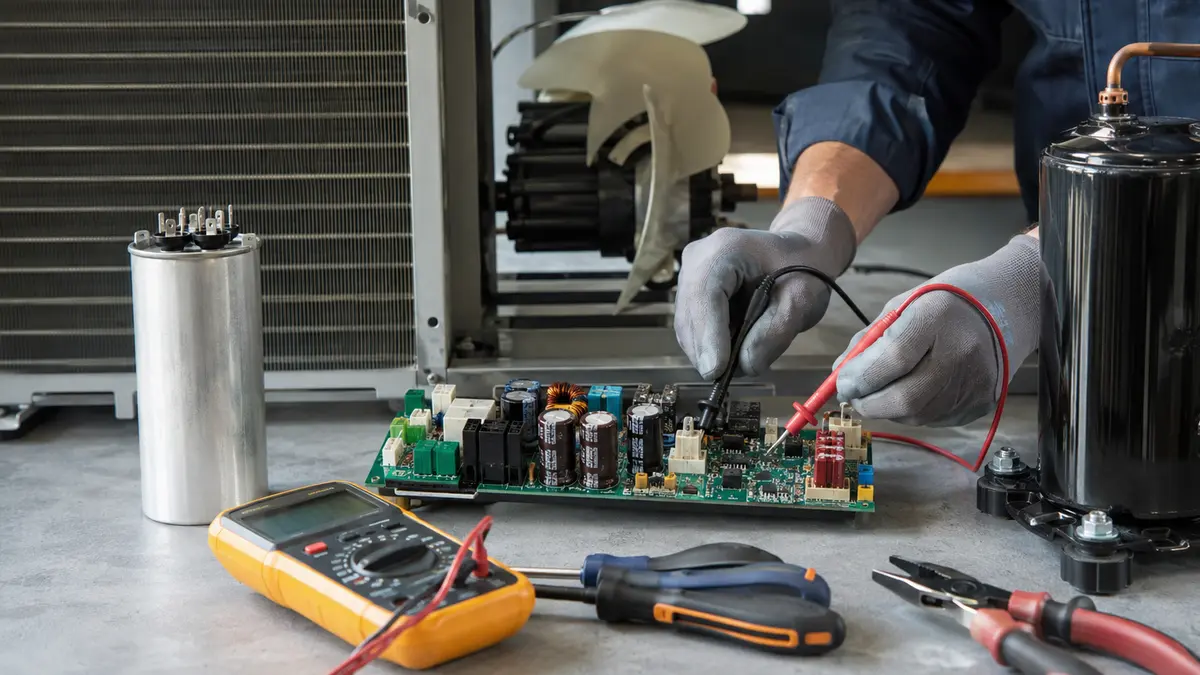 AC Thermostat Sensor Repair in Pondicherry - professional Turbo Cooling Solutions guide