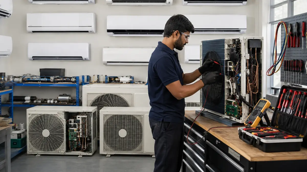 Hitachi AC Service in Pondicherry - professional Turbo Cooling Solutions guide