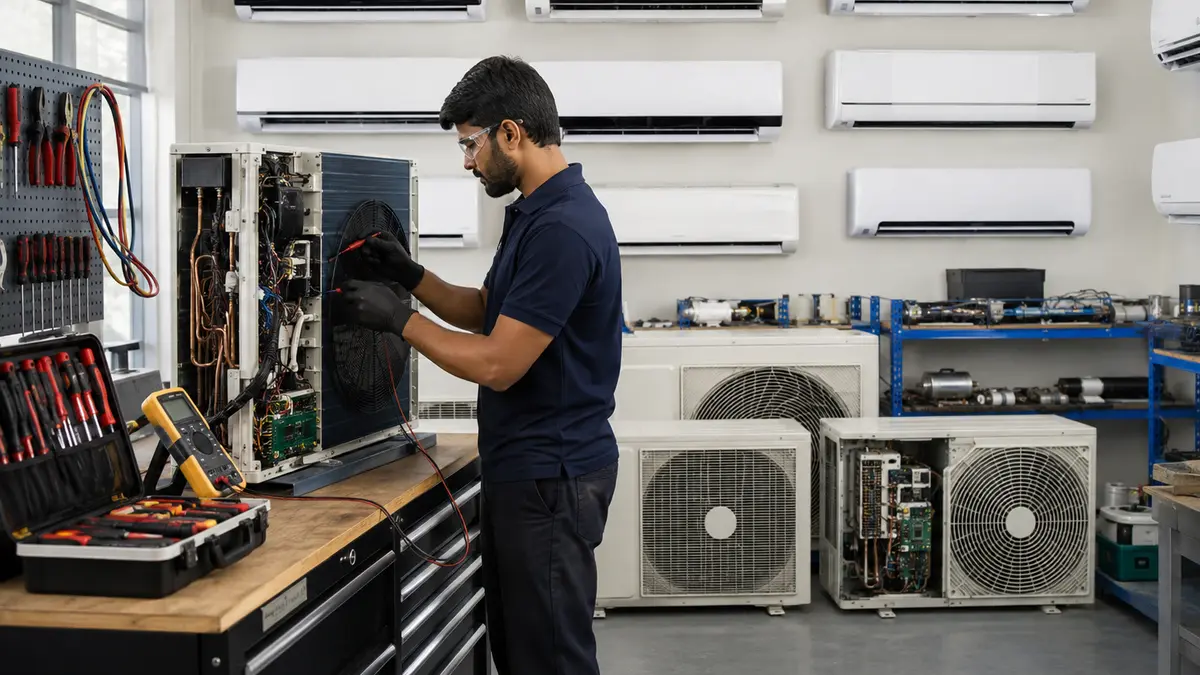 O General AC Service in Pondicherry - professional Turbo Cooling Solutions guide