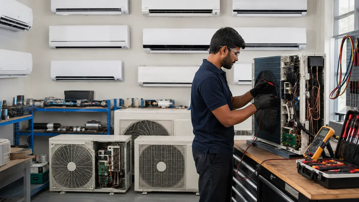 Samsung AC Service in Pondicherry - professional Turbo Cooling Solutions guide