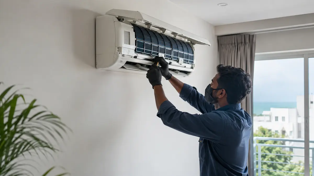Window AC Service in Pondicherry - professional Turbo Cooling Solutions guide
