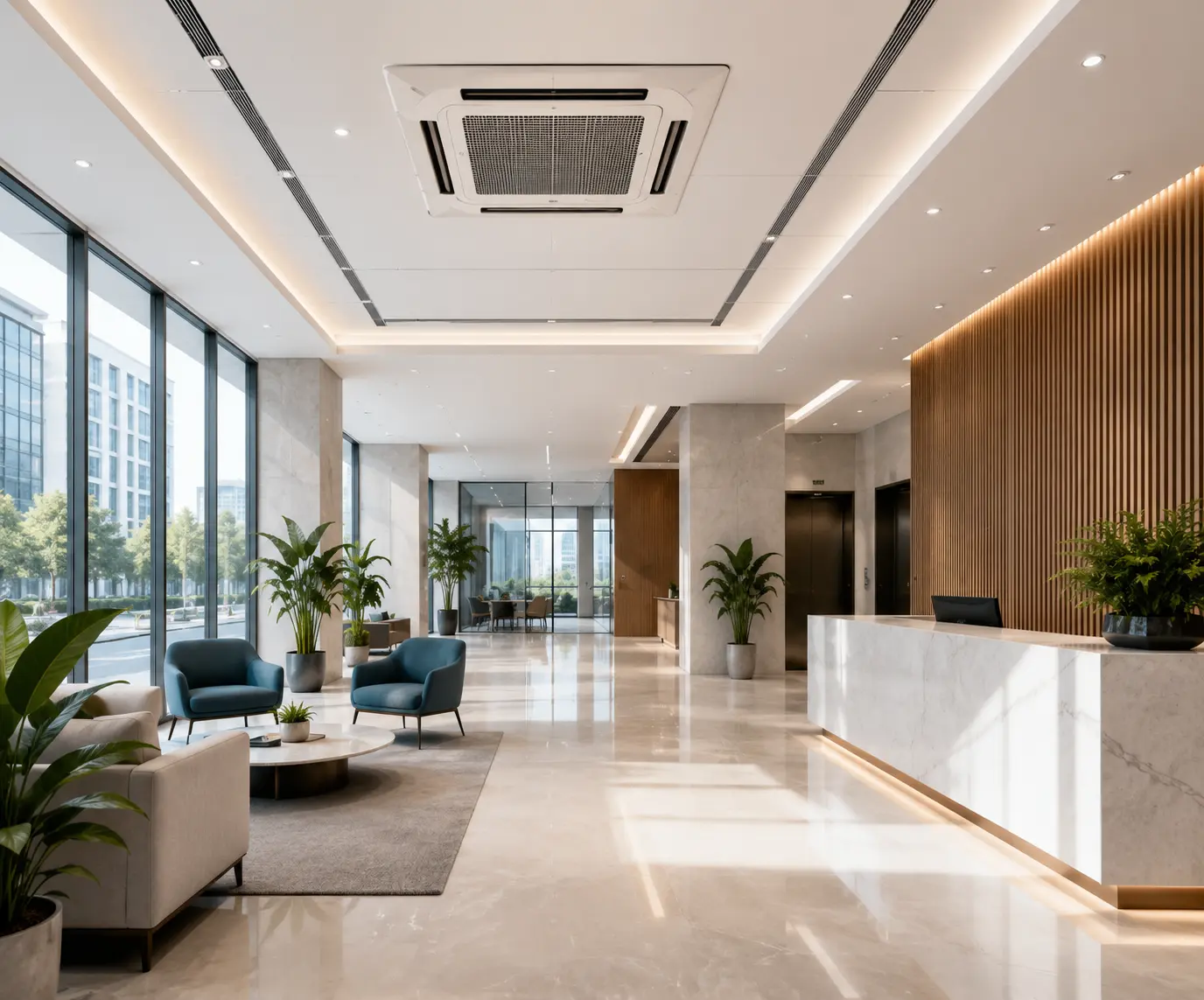 Commercial office cooling