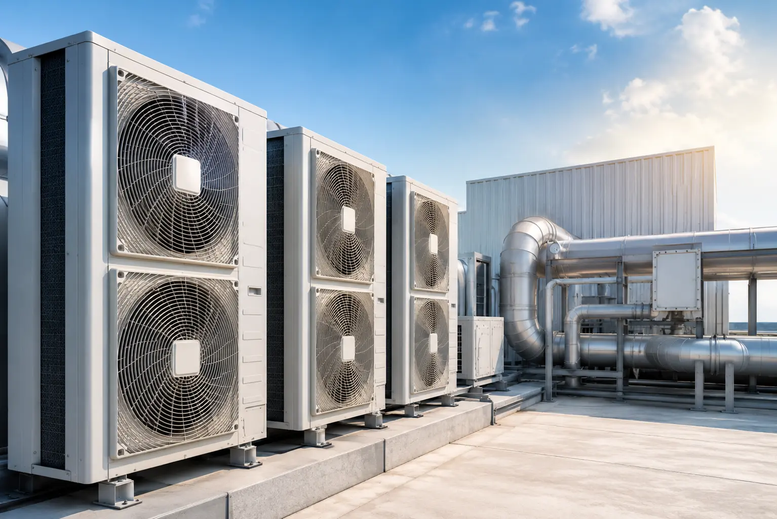 Commercial buildings cooling solutions