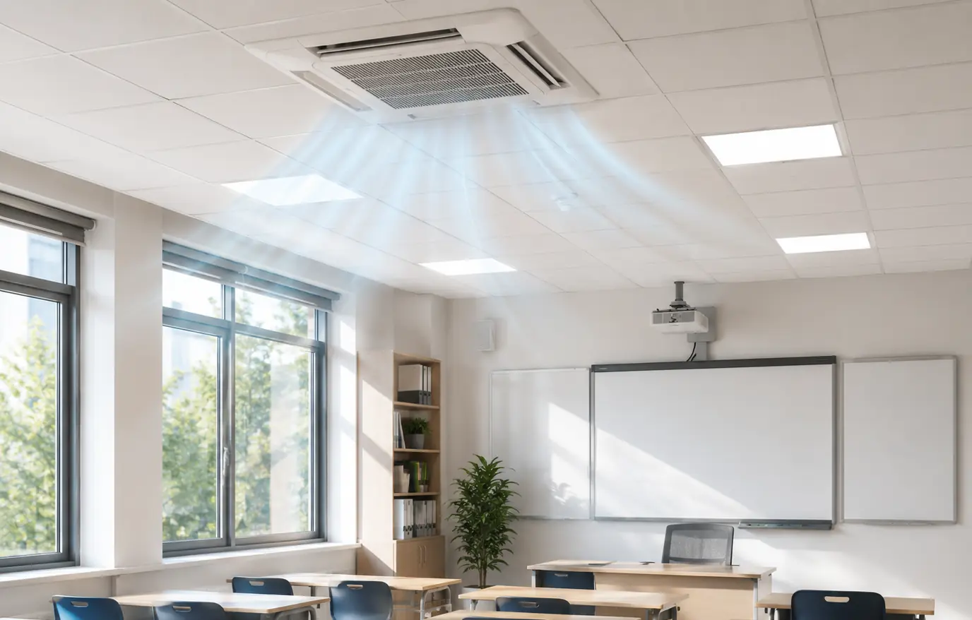 Educational institutions cooling solutions