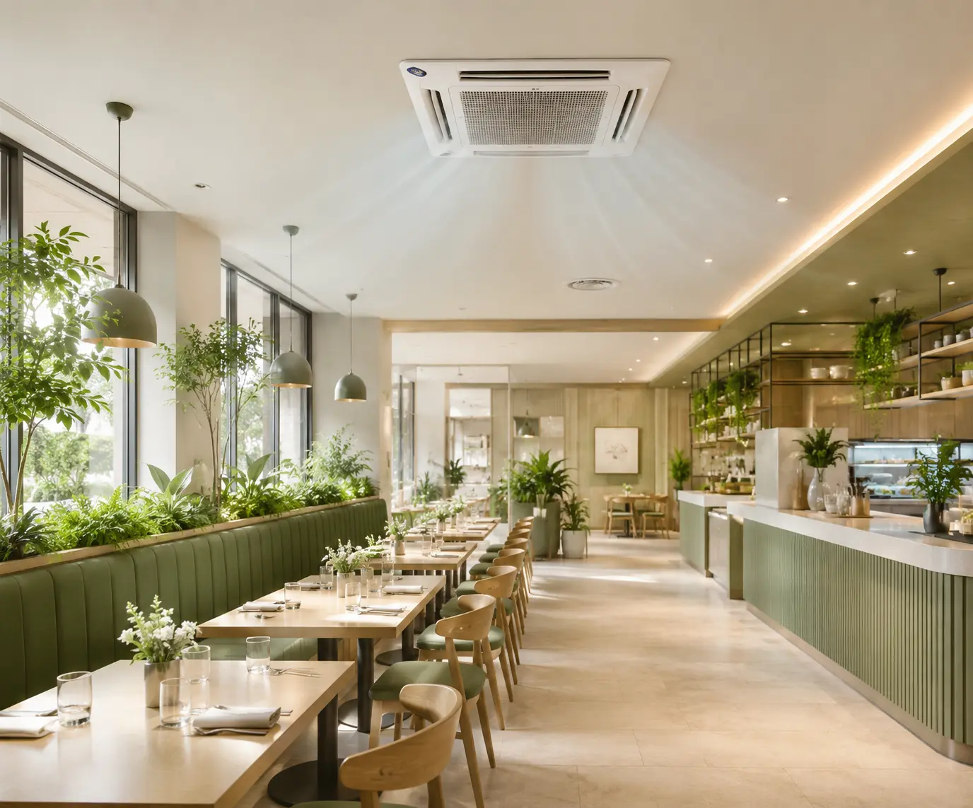 Restaurant cooling solutions