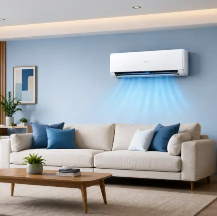 Split AC in room