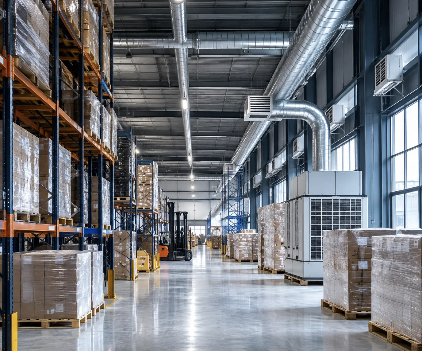 Warehouse cooling solutions